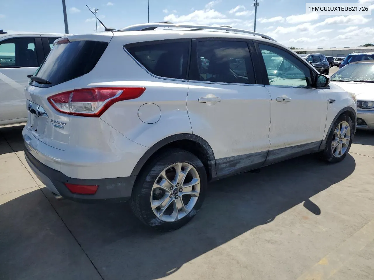 2014 Ford Escape Titanium VIN: 1FMCU0JX1EUB21726 Lot: 74365034