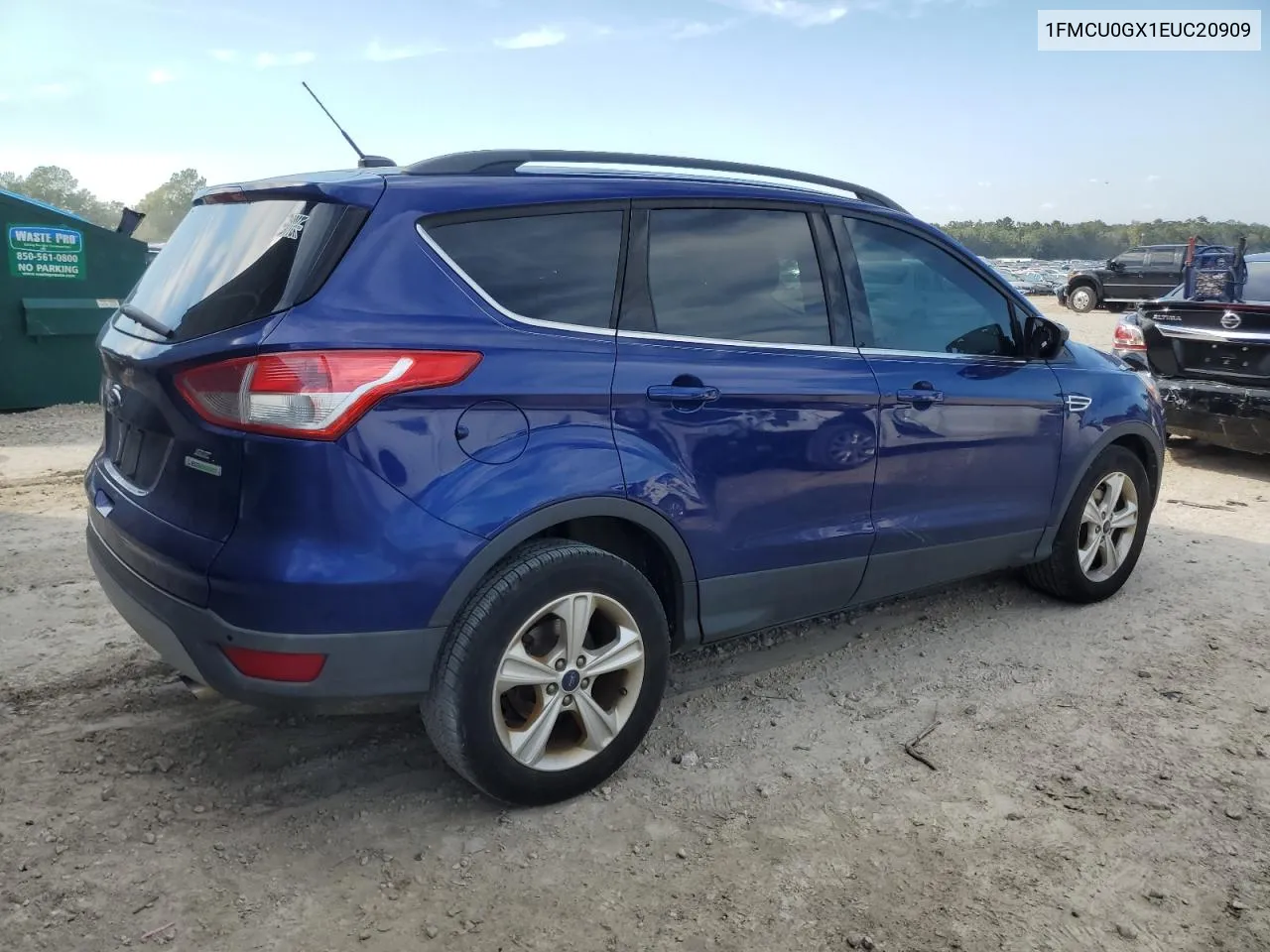 2014 Ford Escape Se VIN: 1FMCU0GX1EUC20909 Lot: 74374884