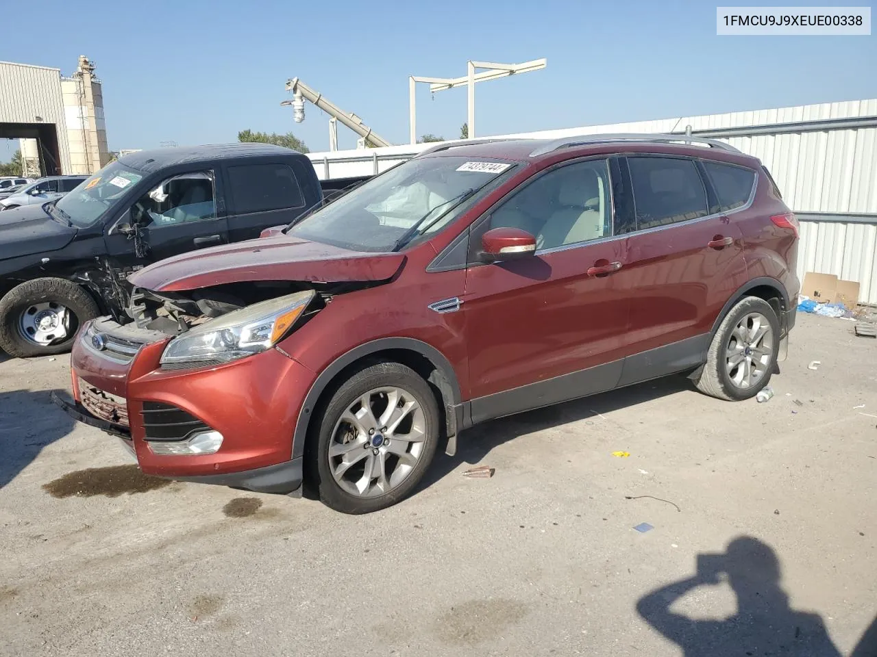 2014 Ford Escape Titanium VIN: 1FMCU9J9XEUE00338 Lot: 74379744