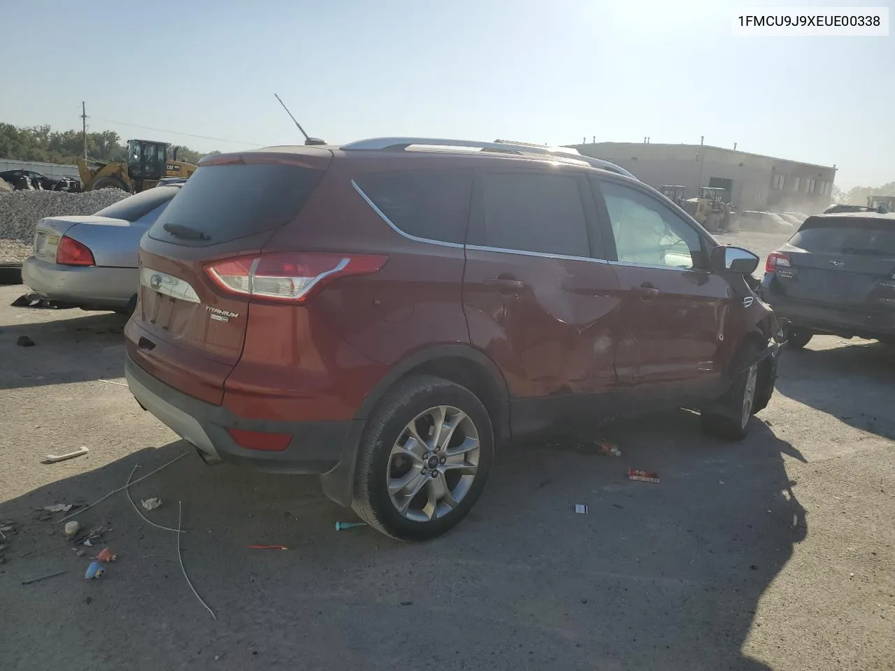 2014 Ford Escape Titanium VIN: 1FMCU9J9XEUE00338 Lot: 74379744