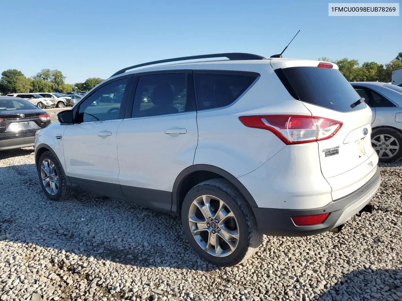 2014 Ford Escape Se VIN: 1FMCU0G98EUB78269 Lot: 74418704