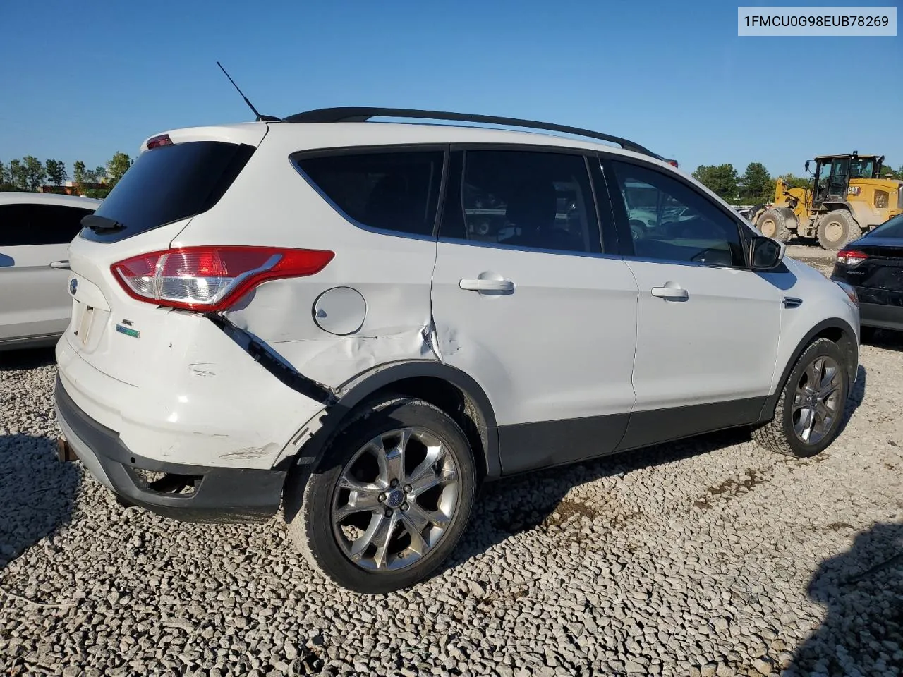 2014 Ford Escape Se VIN: 1FMCU0G98EUB78269 Lot: 74418704