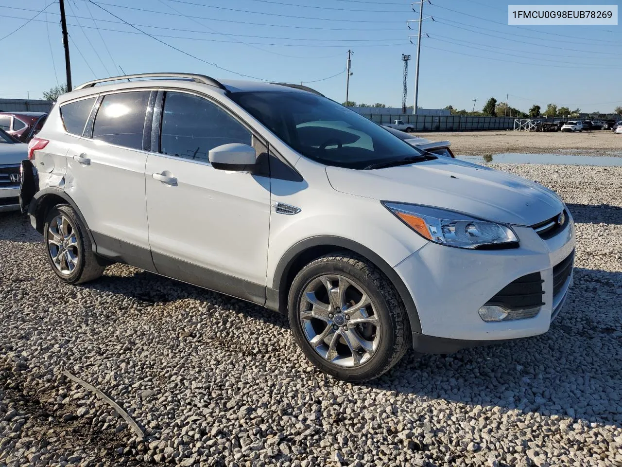 2014 Ford Escape Se VIN: 1FMCU0G98EUB78269 Lot: 74418704