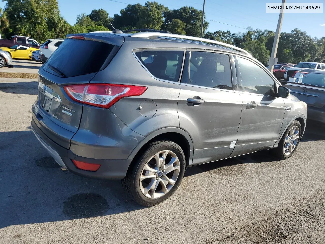 2014 Ford Escape Titanium VIN: 1FMCU0JX7EUC49629 Lot: 74429024