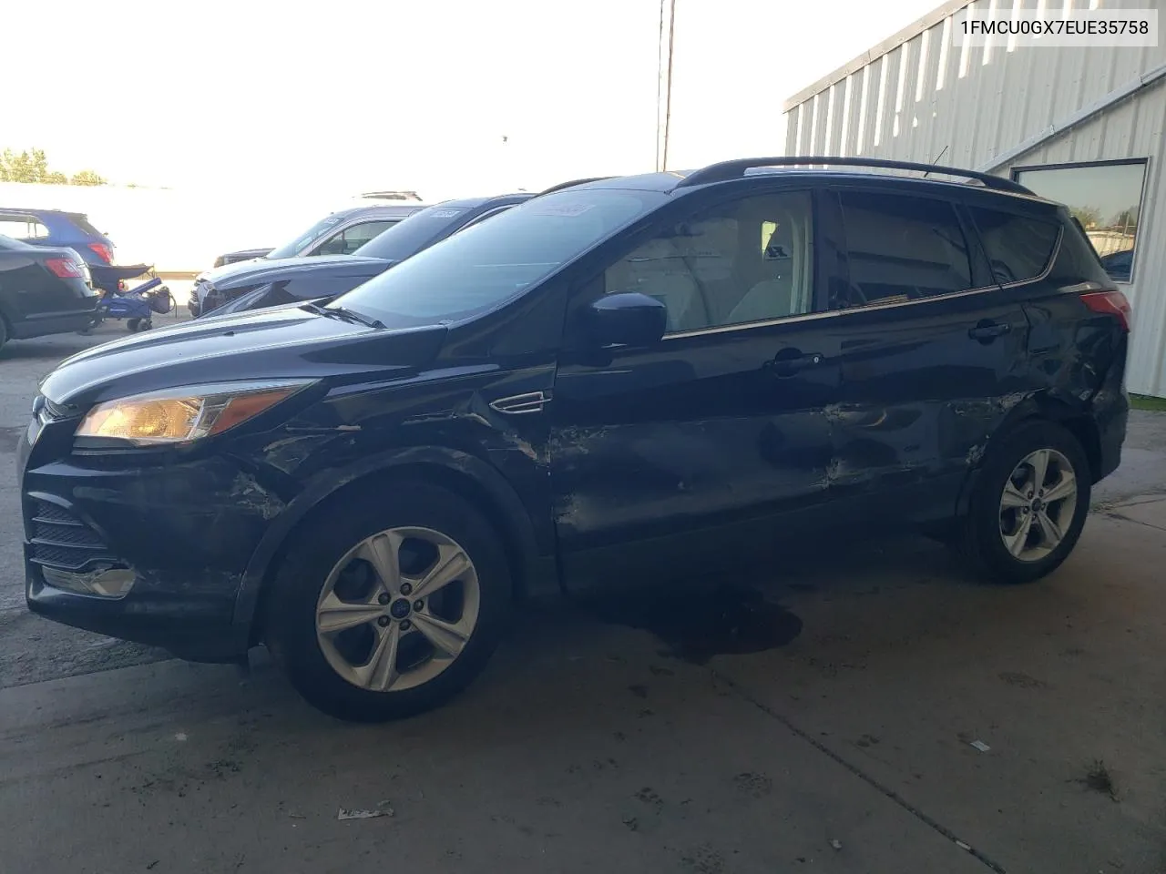 2014 Ford Escape Se VIN: 1FMCU0GX7EUE35758 Lot: 74444934