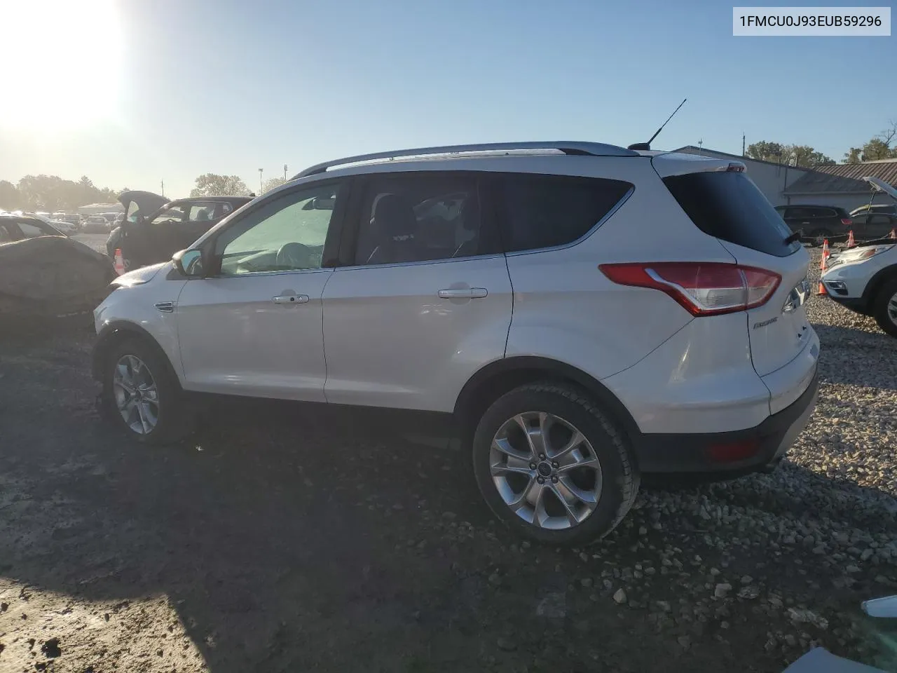 2014 Ford Escape Titanium VIN: 1FMCU0J93EUB59296 Lot: 74456474