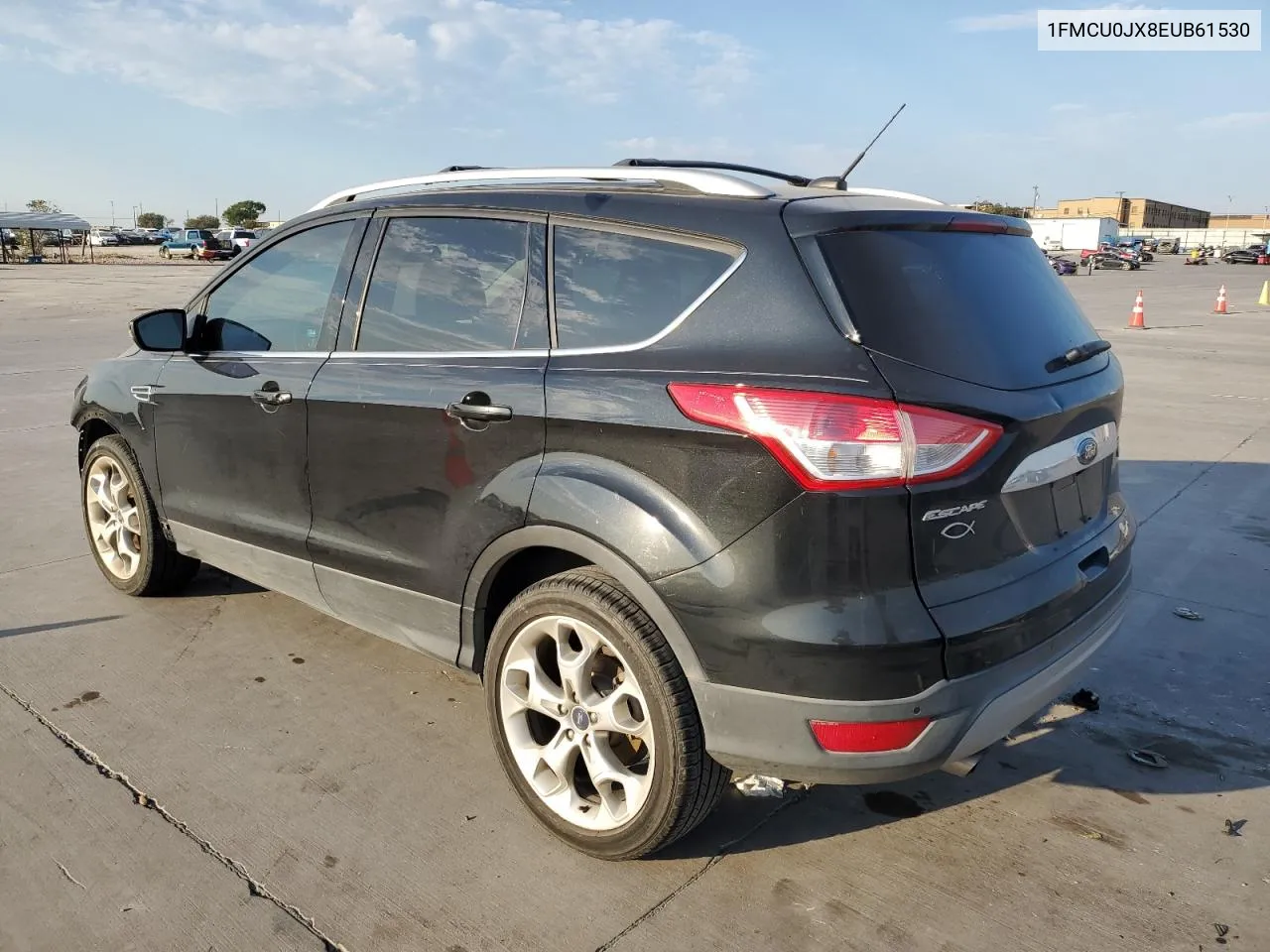 2014 Ford Escape Titanium VIN: 1FMCU0JX8EUB61530 Lot: 74513854