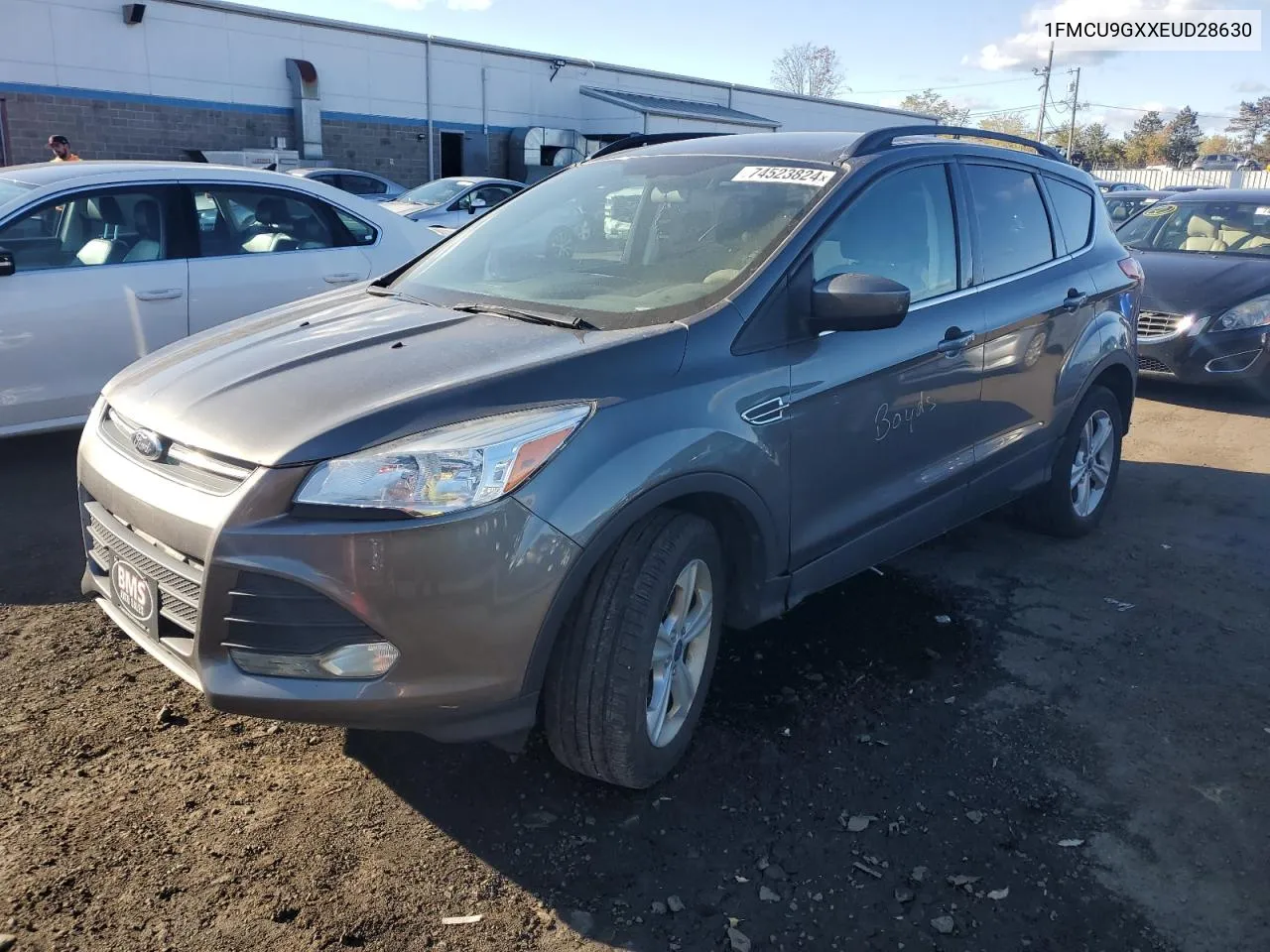 2014 Ford Escape Se VIN: 1FMCU9GXXEUD28630 Lot: 74523824