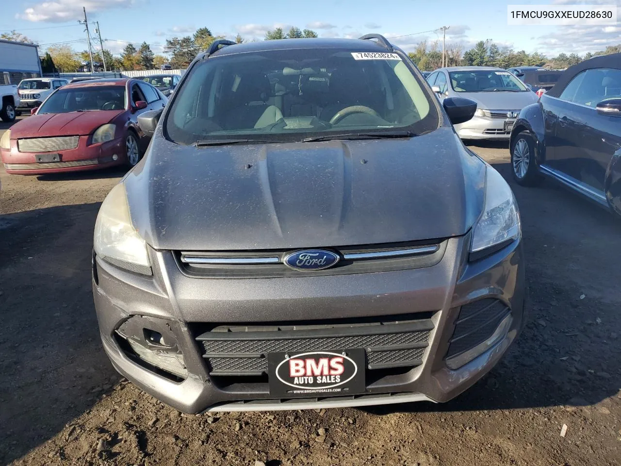 2014 Ford Escape Se VIN: 1FMCU9GXXEUD28630 Lot: 74523824