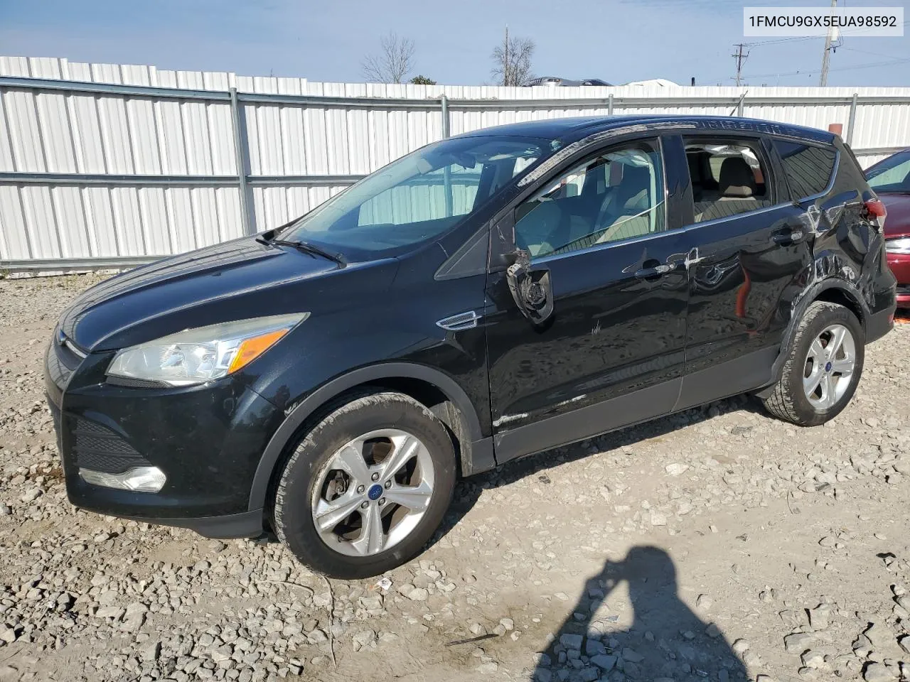 2014 Ford Escape Se VIN: 1FMCU9GX5EUA98592 Lot: 74524724