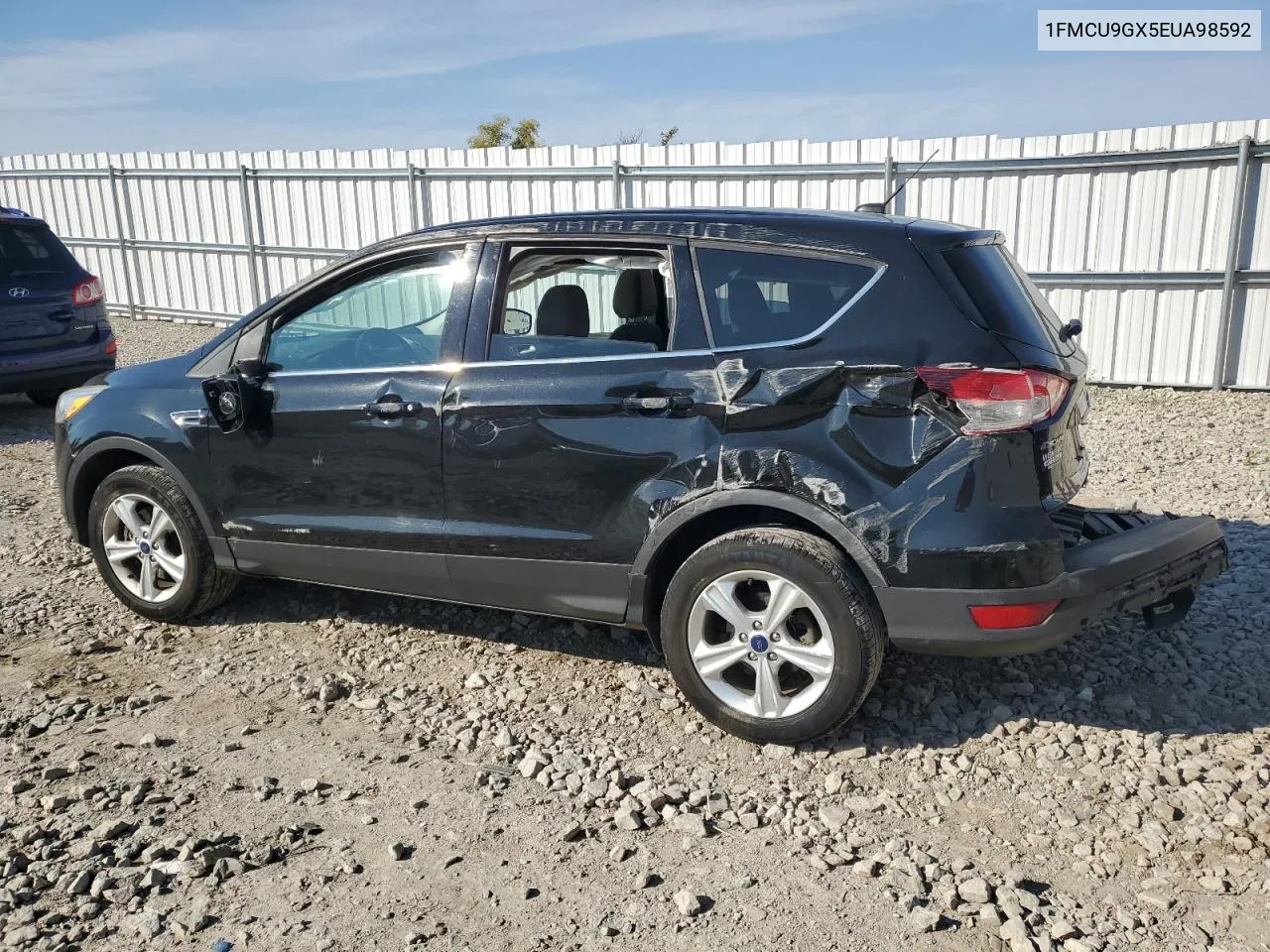 2014 Ford Escape Se VIN: 1FMCU9GX5EUA98592 Lot: 74524724