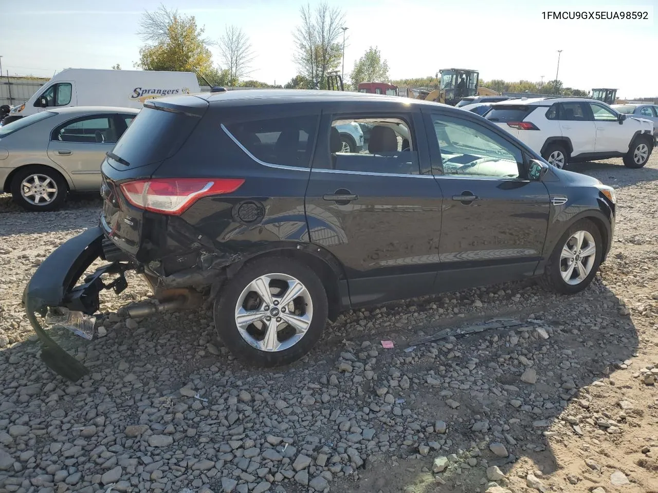 2014 Ford Escape Se VIN: 1FMCU9GX5EUA98592 Lot: 74524724