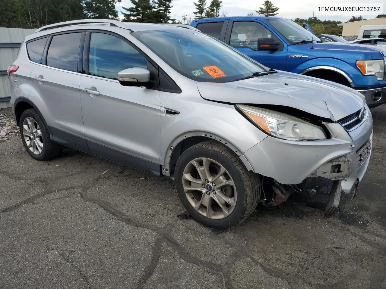 2014 Ford Escape Titanium VIN: 1FMCU9JX6EUC13757 Lot: 74570274