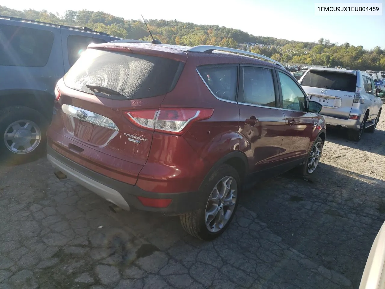 2014 Ford Escape Titanium VIN: 1FMCU9JX1EUB04459 Lot: 74599544