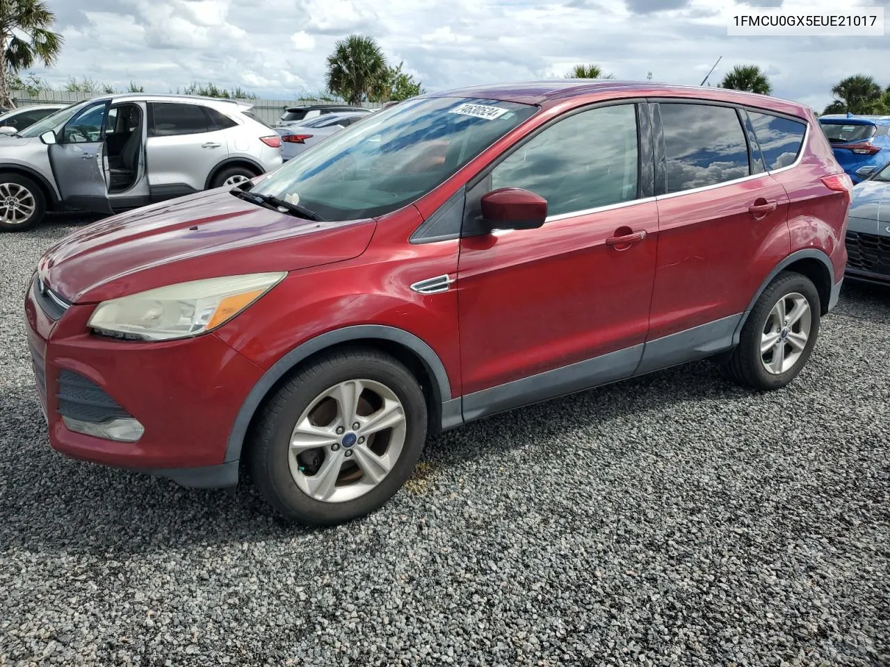 2014 Ford Escape Se VIN: 1FMCU0GX5EUE21017 Lot: 74630524