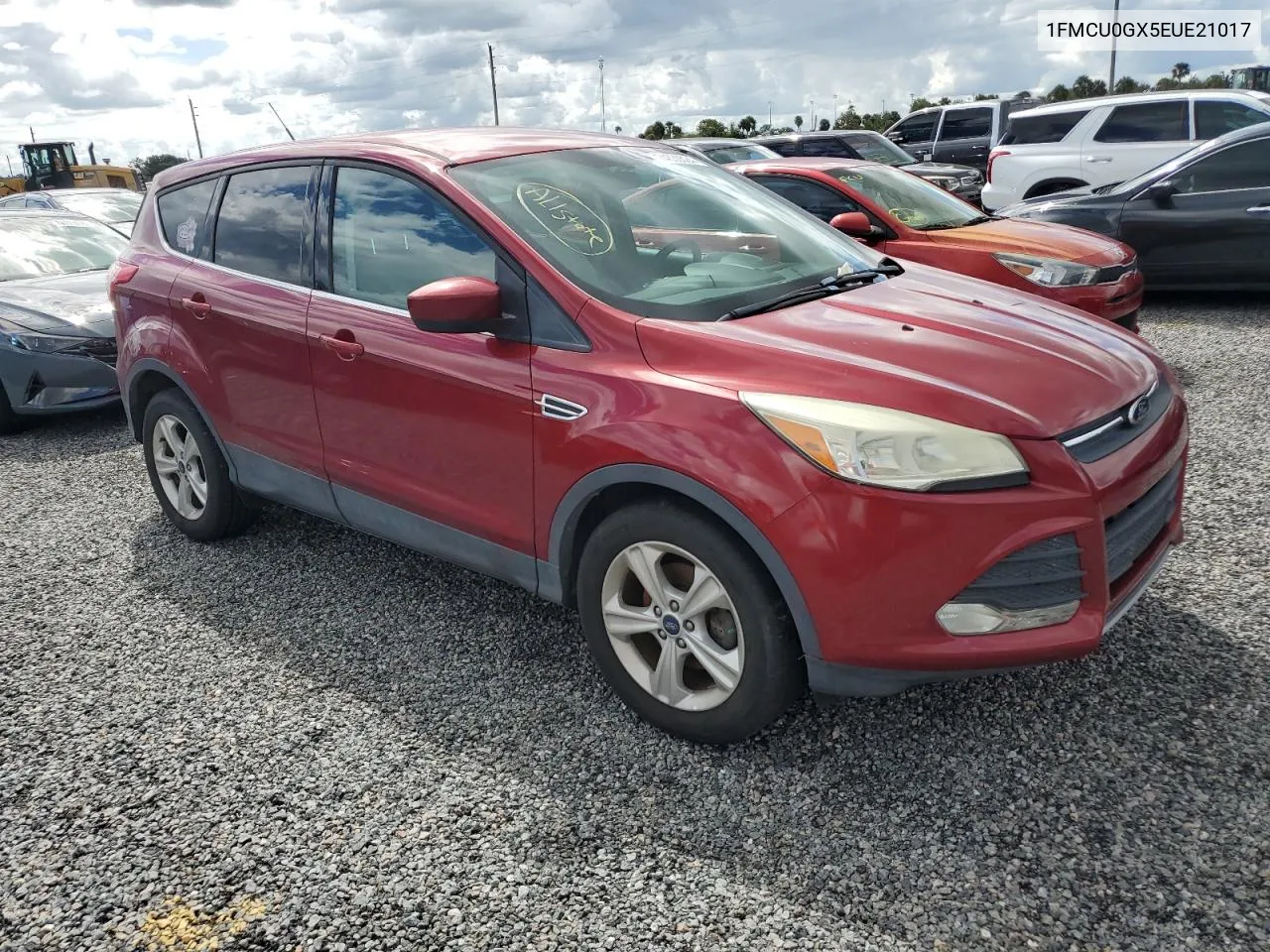 2014 Ford Escape Se VIN: 1FMCU0GX5EUE21017 Lot: 74630524