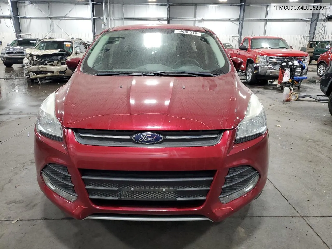 2014 Ford Escape Se VIN: 1FMCU9GX4EUE52991 Lot: 74680514