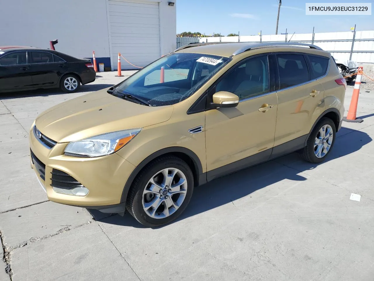 2014 Ford Escape Titanium VIN: 1FMCU9J93EUC31229 Lot: 74700944