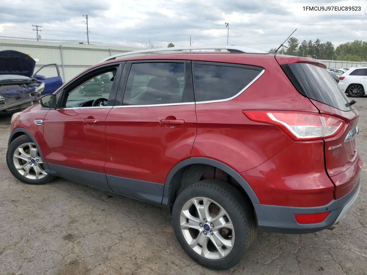 2014 Ford Escape Titanium VIN: 1FMCU9J97EUC89523 Lot: 74811644