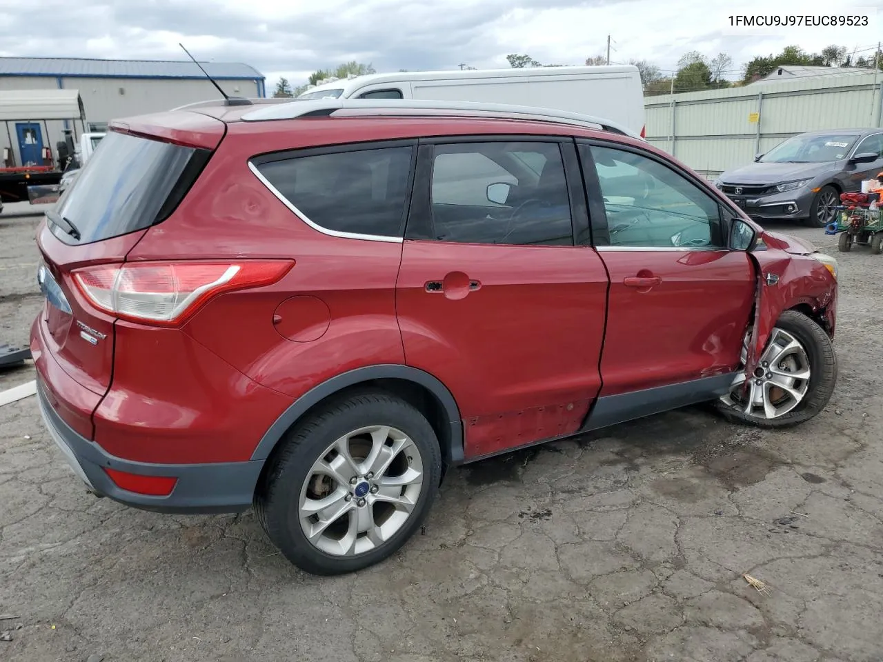 2014 Ford Escape Titanium VIN: 1FMCU9J97EUC89523 Lot: 74811644