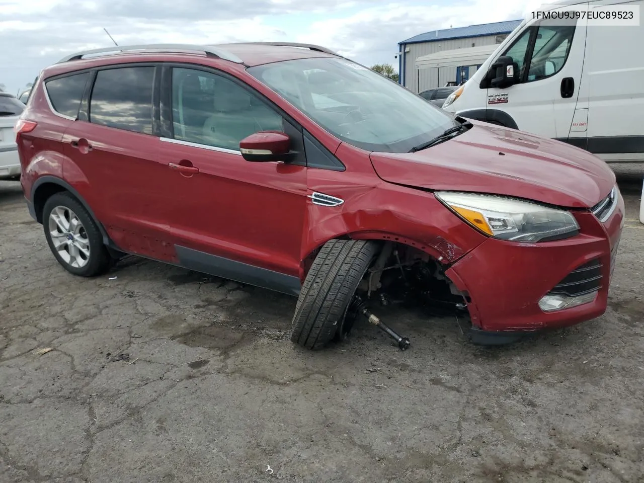 2014 Ford Escape Titanium VIN: 1FMCU9J97EUC89523 Lot: 74811644