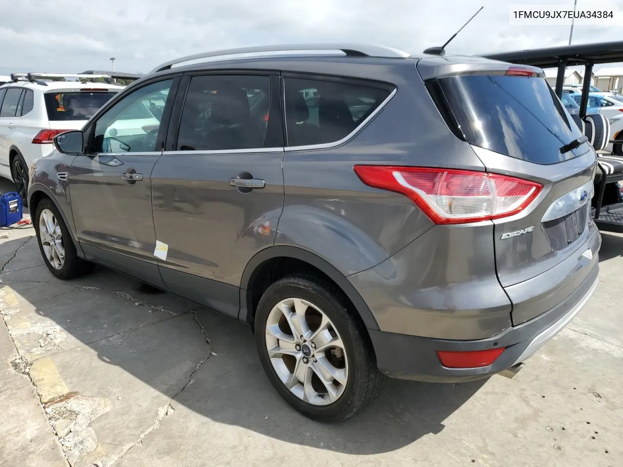 2014 Ford Escape Titanium VIN: 1FMCU9JX7EUA34384 Lot: 74826404