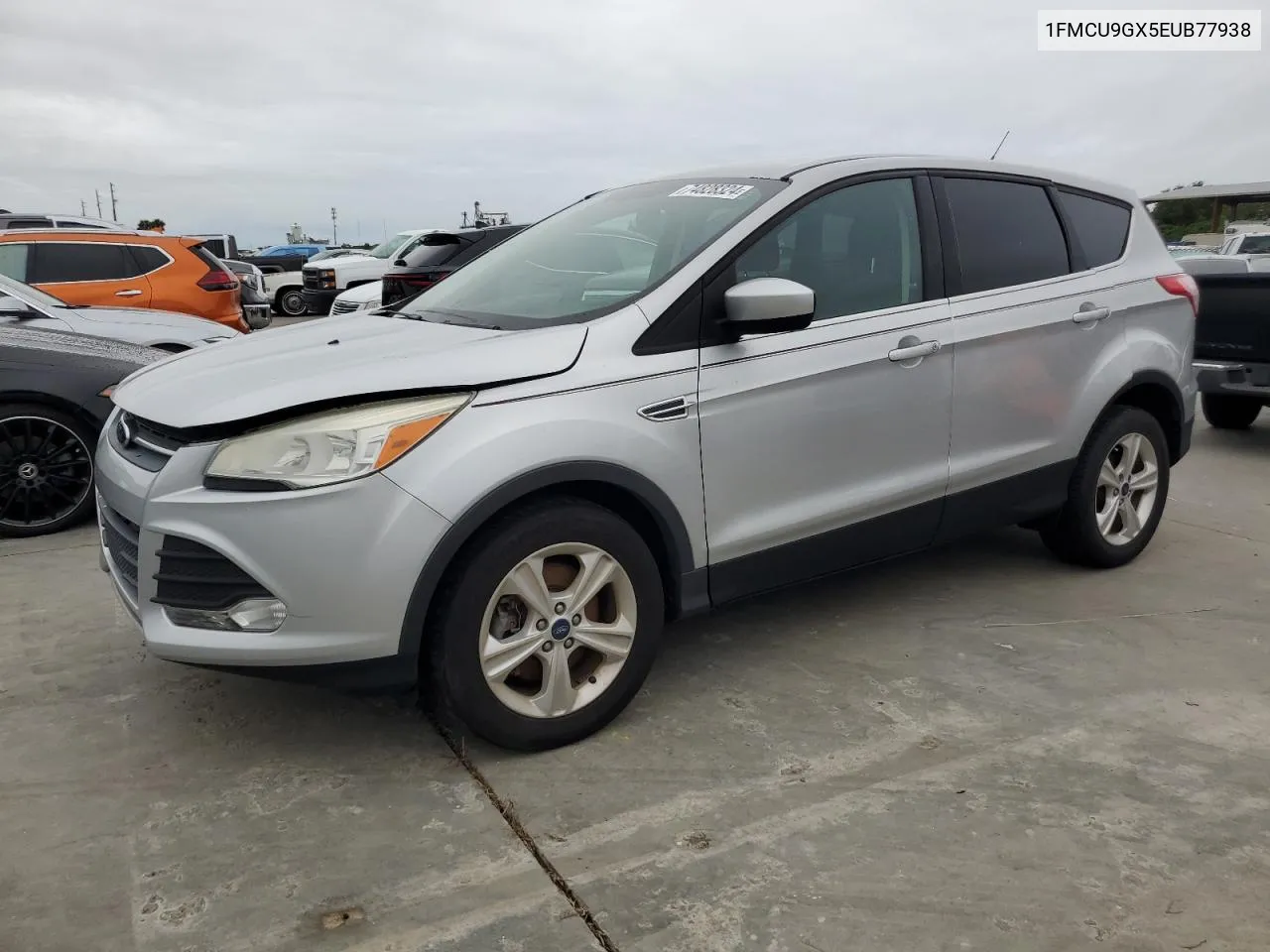 2014 Ford Escape Se VIN: 1FMCU9GX5EUB77938 Lot: 74828324