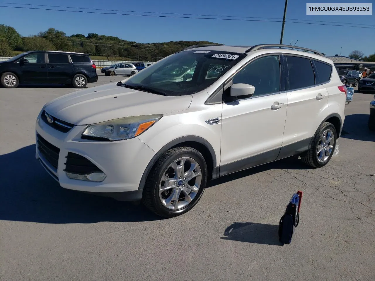 2014 Ford Escape Se VIN: 1FMCU0GX4EUB93253 Lot: 74886084