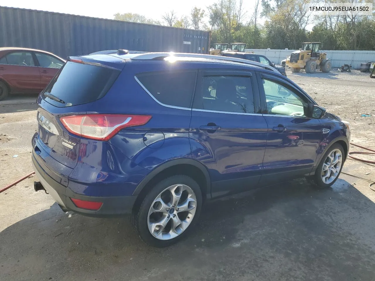 2014 Ford Escape Titanium VIN: 1FMCU0J95EUA61502 Lot: 74907684