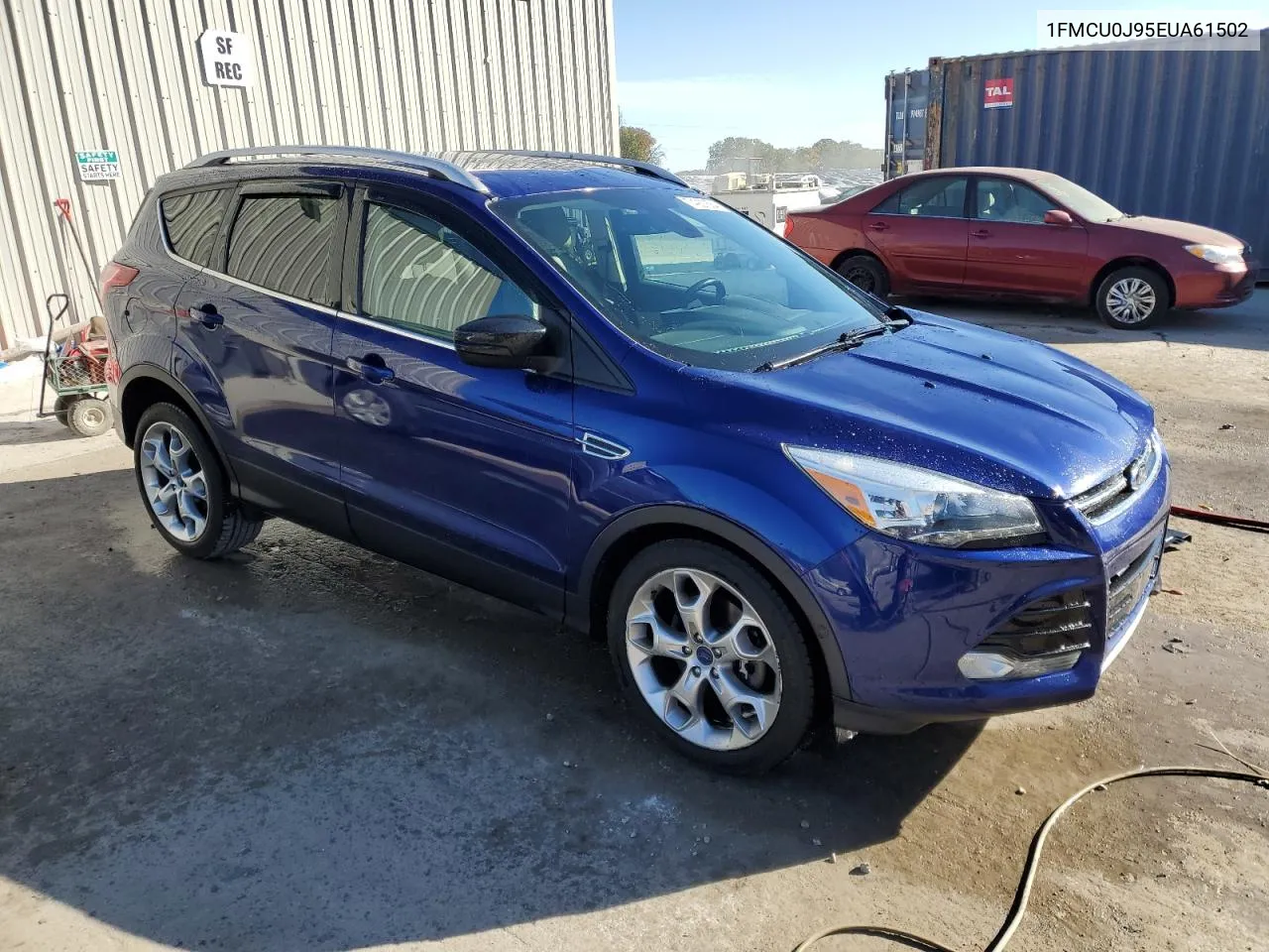 2014 Ford Escape Titanium VIN: 1FMCU0J95EUA61502 Lot: 74907684