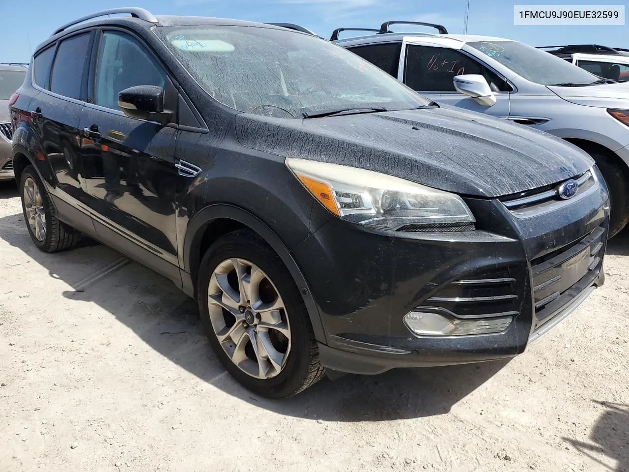 2014 Ford Escape Titanium VIN: 1FMCU9J90EUE32599 Lot: 74937564