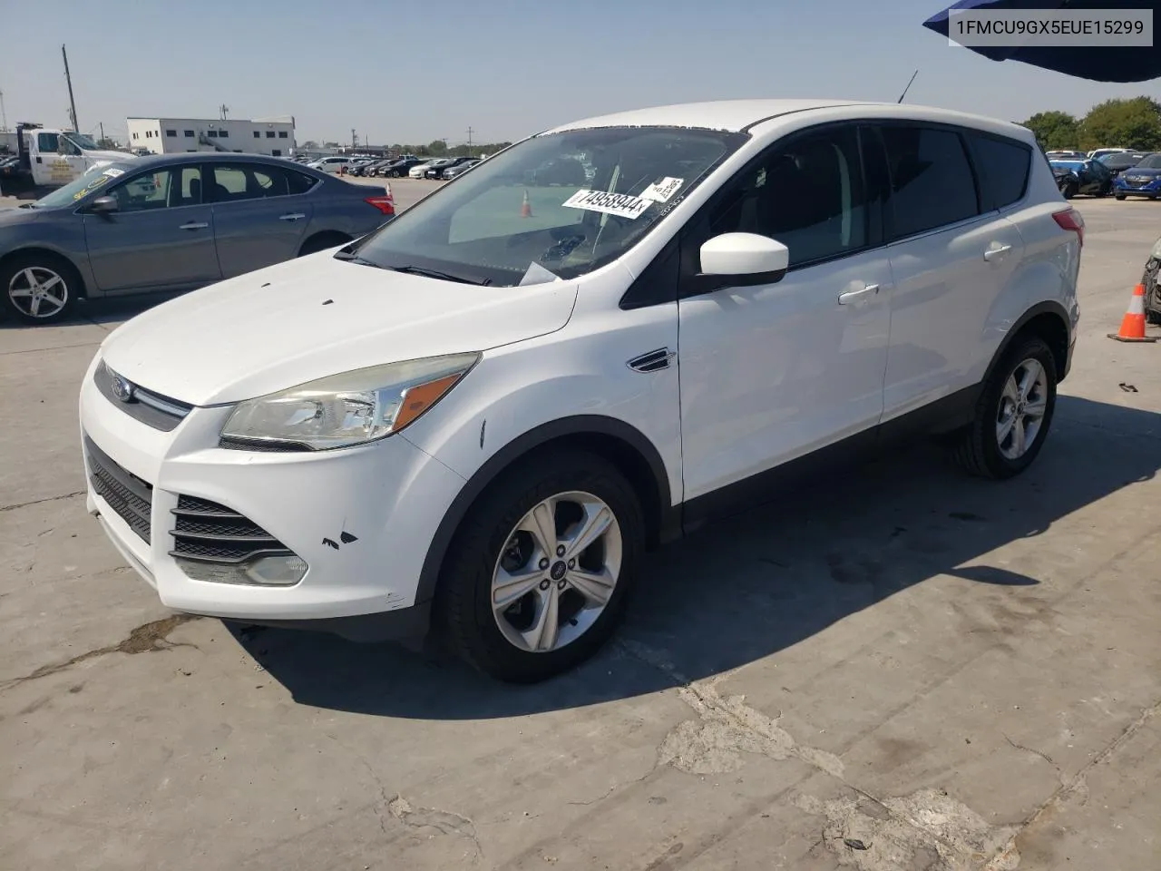 2014 Ford Escape Se VIN: 1FMCU9GX5EUE15299 Lot: 74958944