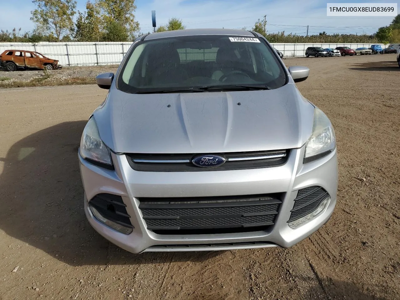 2014 Ford Escape Se VIN: 1FMCU0GX8EUD83699 Lot: 75004244