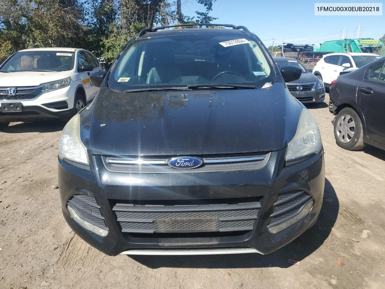 2014 Ford Escape Se VIN: 1FMCU0GX0EUB20218 Lot: 75012804