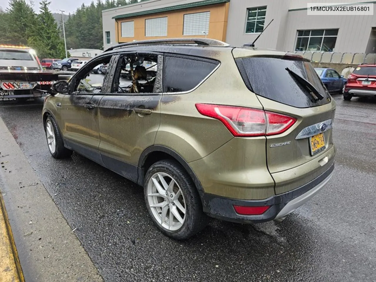 2014 Ford Escape Titanium VIN: 1FMCU9JX2EUB16801 Lot: 75020184