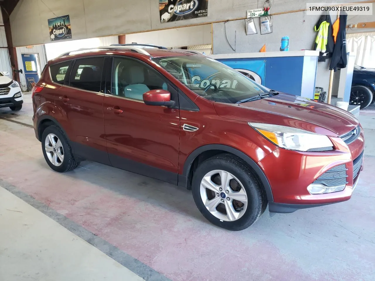 2014 Ford Escape Se VIN: 1FMCU9GX1EUE49319 Lot: 75045334