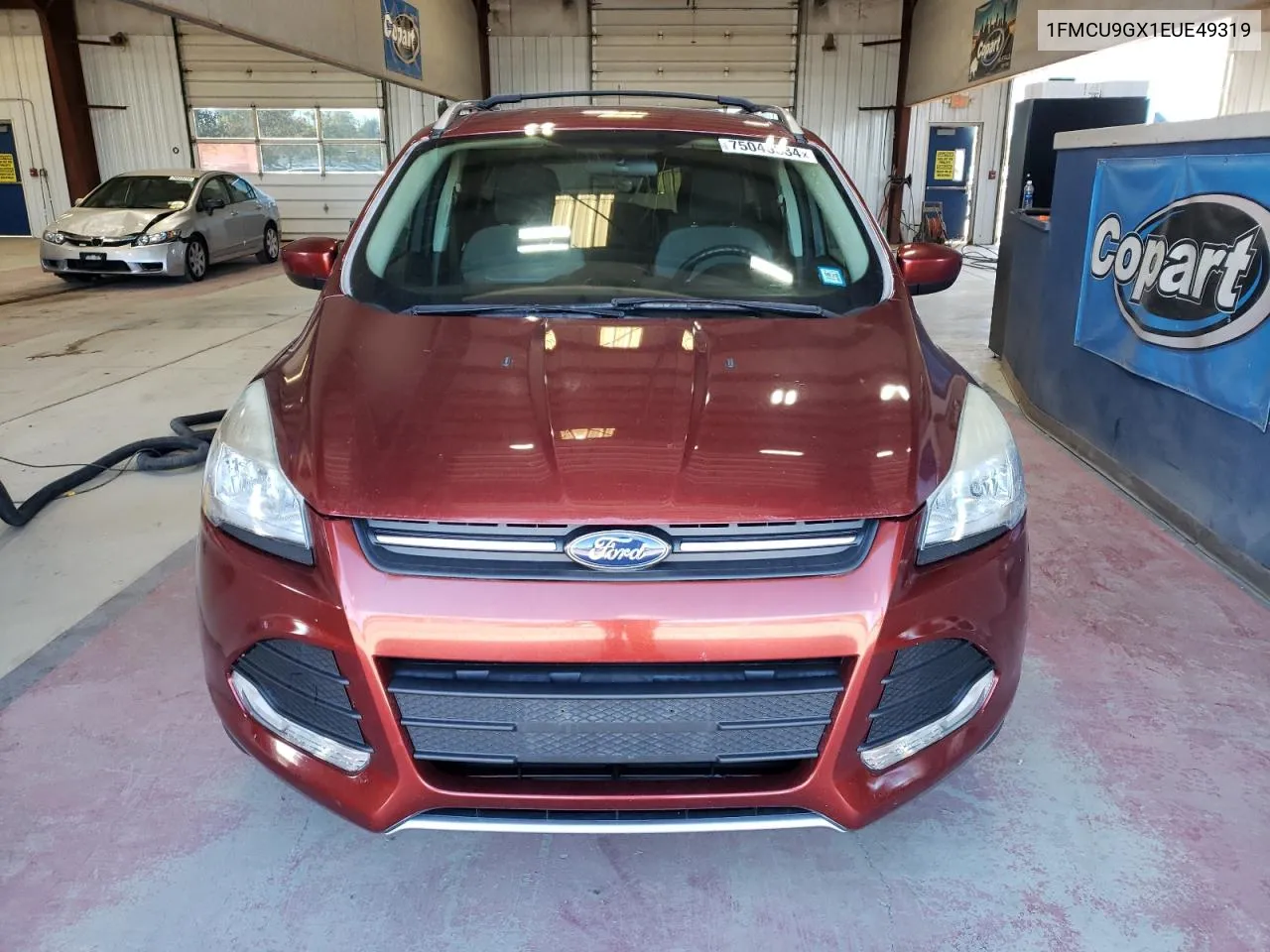 2014 Ford Escape Se VIN: 1FMCU9GX1EUE49319 Lot: 75045334