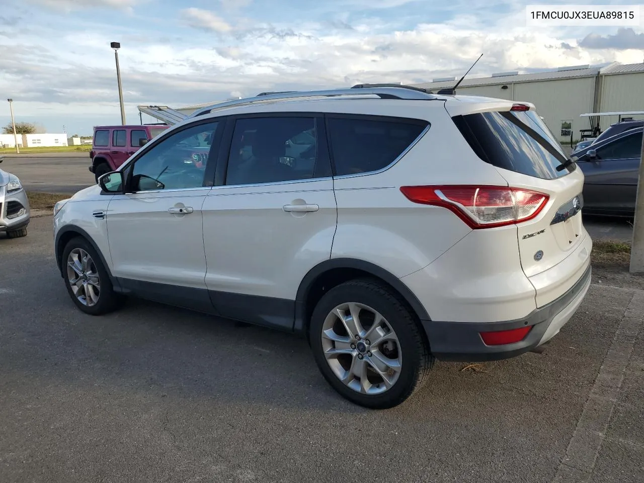 2014 Ford Escape Titanium VIN: 1FMCU0JX3EUA89815 Lot: 75046474