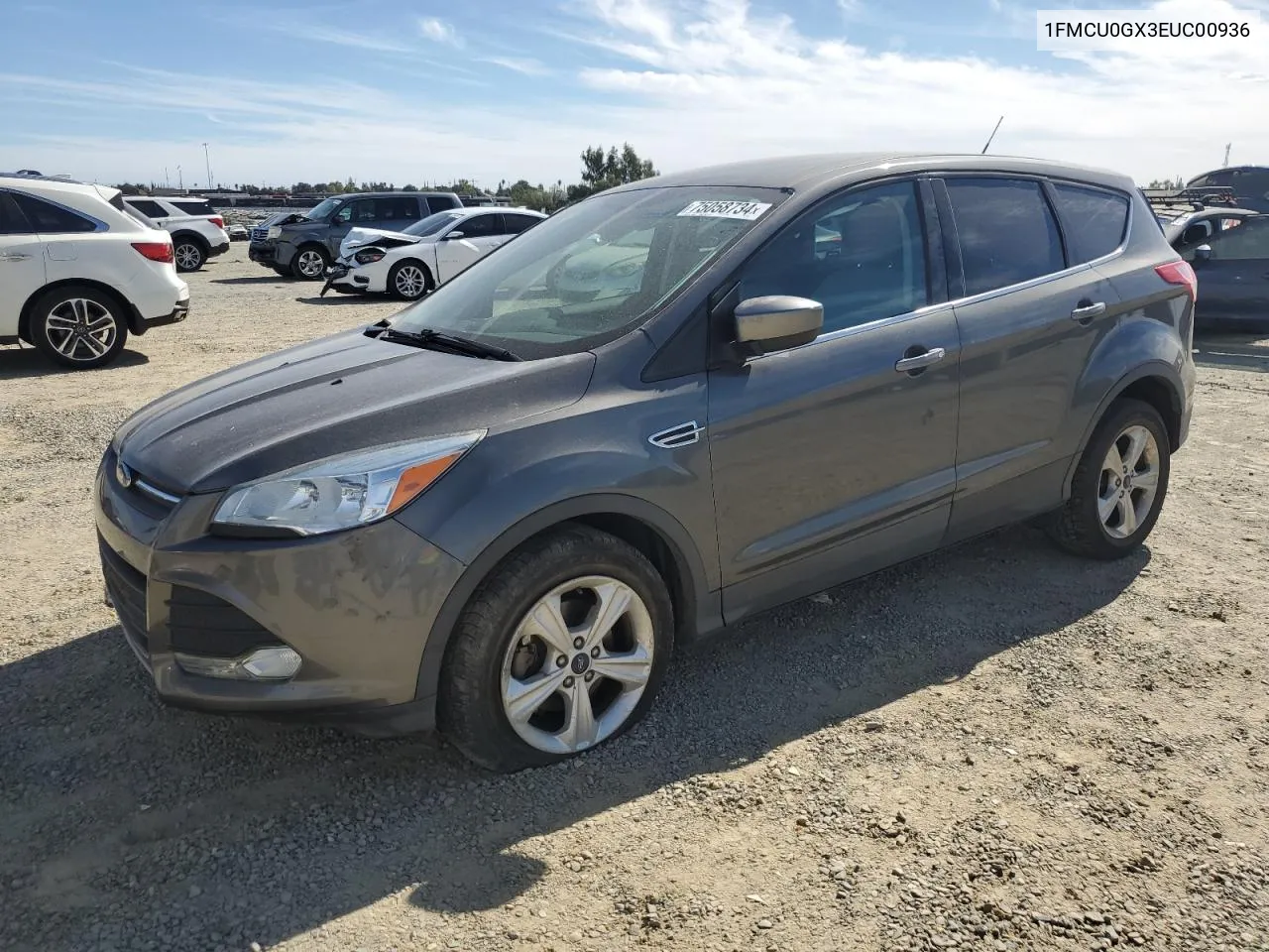 1FMCU0GX3EUC00936 2014 Ford Escape Se