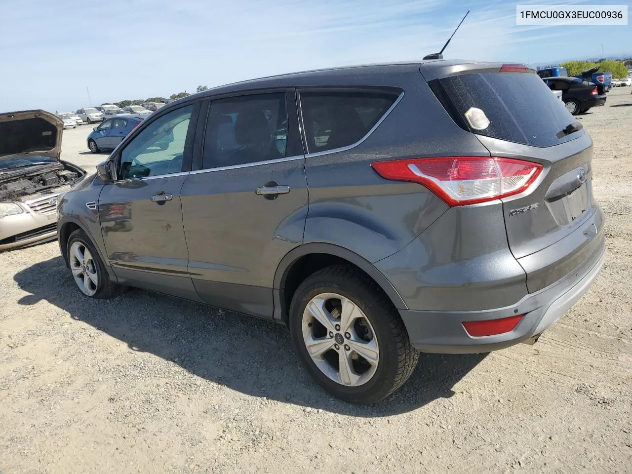 2014 Ford Escape Se VIN: 1FMCU0GX3EUC00936 Lot: 75058734