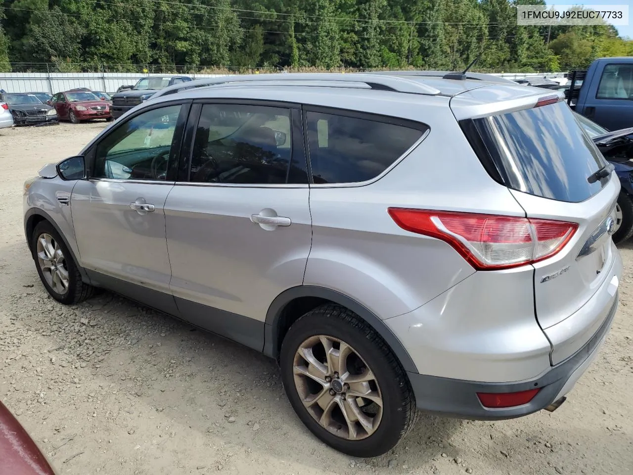 2014 Ford Escape Titanium VIN: 1FMCU9J92EUC77733 Lot: 75064364