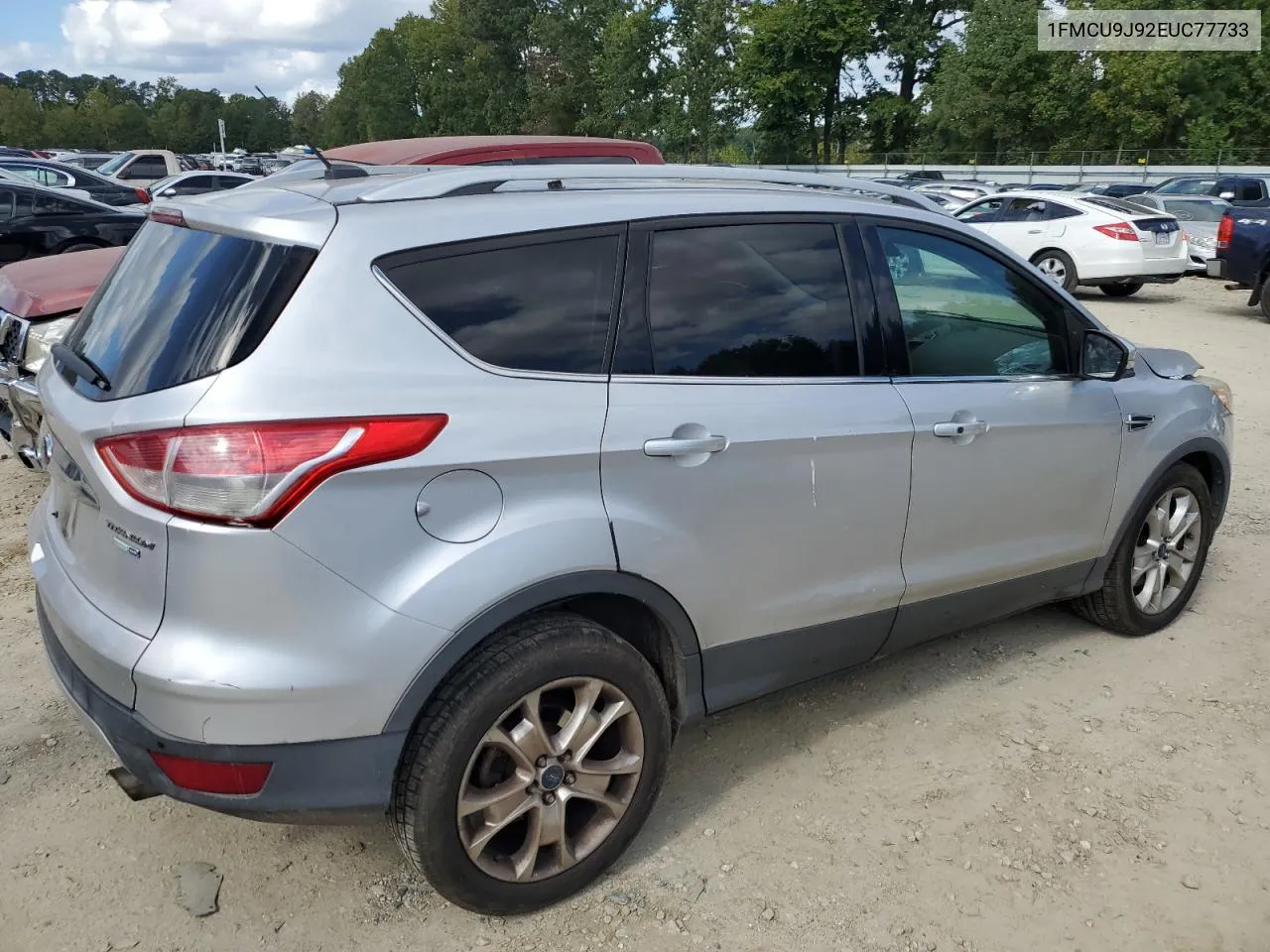 2014 Ford Escape Titanium VIN: 1FMCU9J92EUC77733 Lot: 75064364