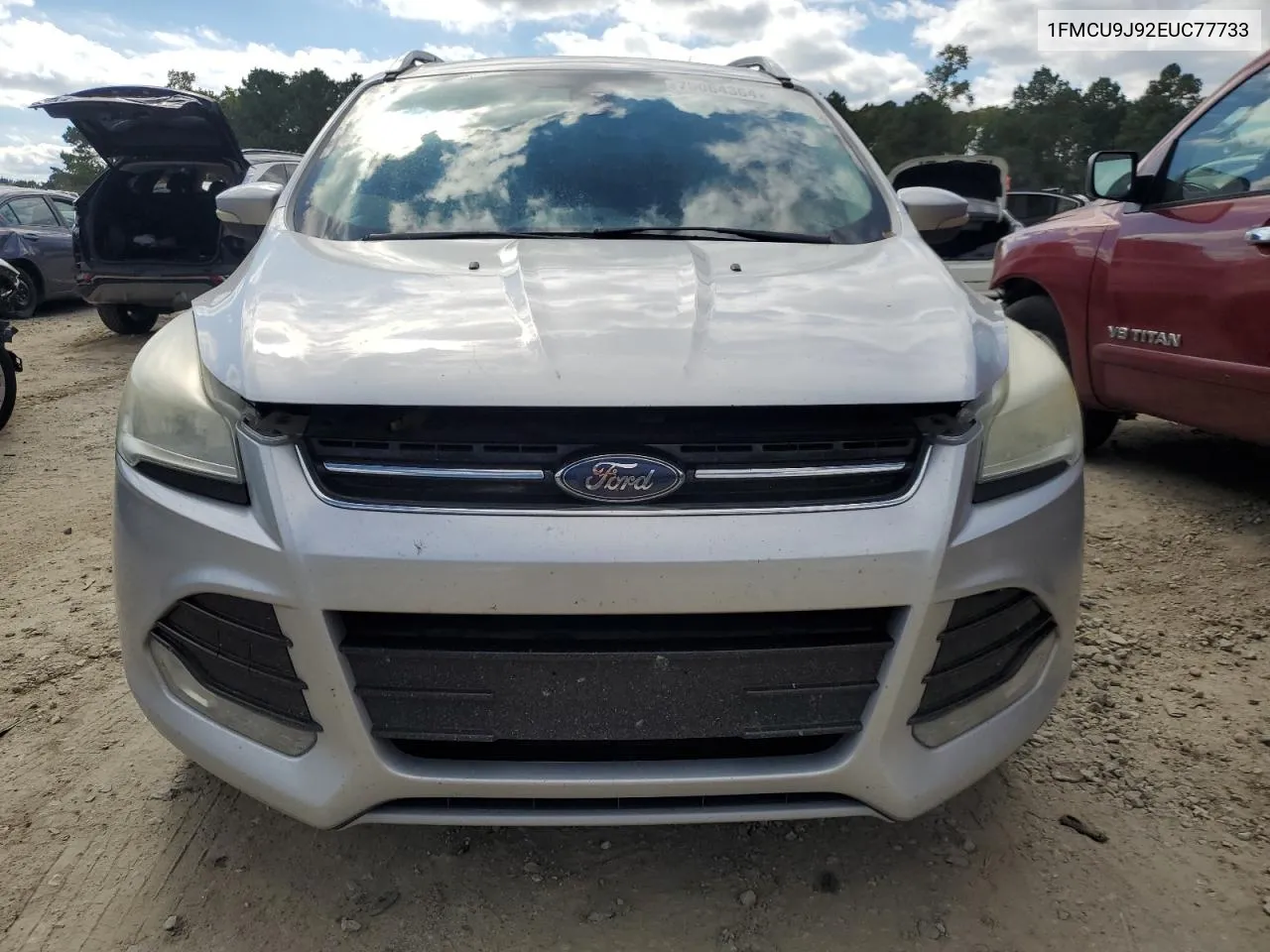 2014 Ford Escape Titanium VIN: 1FMCU9J92EUC77733 Lot: 75064364