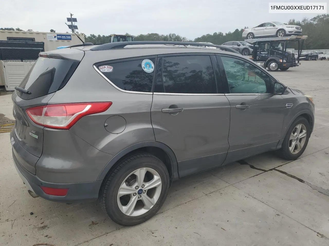 2014 Ford Escape Se VIN: 1FMCU0GXXEUD17171 Lot: 75071424