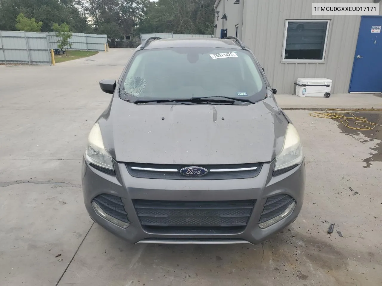 2014 Ford Escape Se VIN: 1FMCU0GXXEUD17171 Lot: 75071424