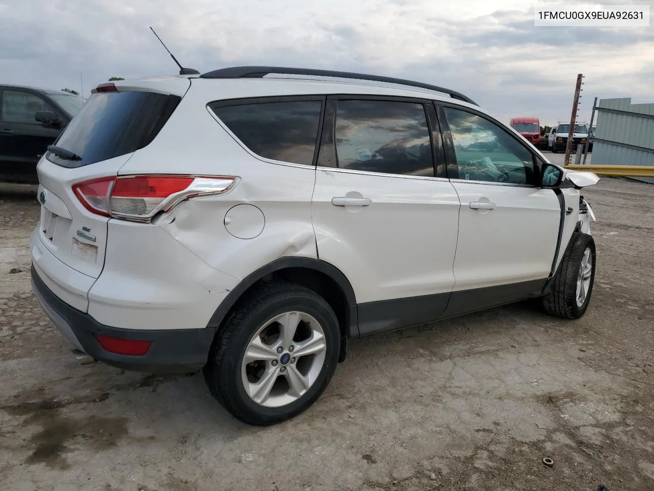 2014 Ford Escape Se VIN: 1FMCU0GX9EUA92631 Lot: 75138234