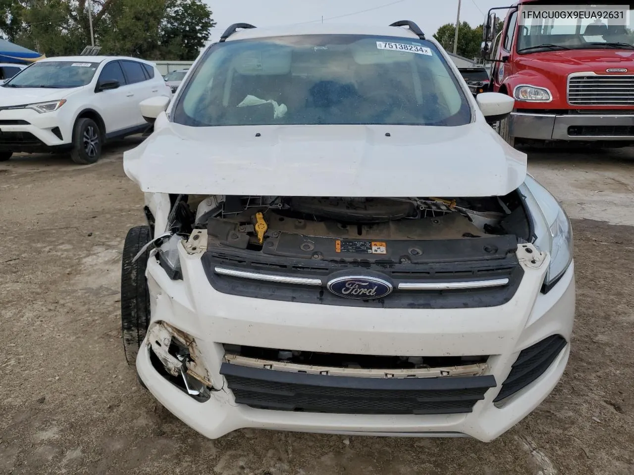 2014 Ford Escape Se VIN: 1FMCU0GX9EUA92631 Lot: 75138234