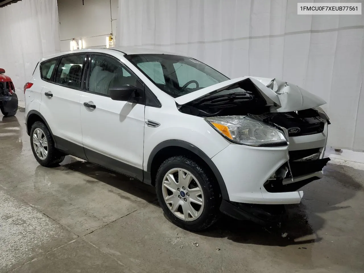 2014 Ford Escape S VIN: 1FMCU0F7XEUB77561 Lot: 75191534