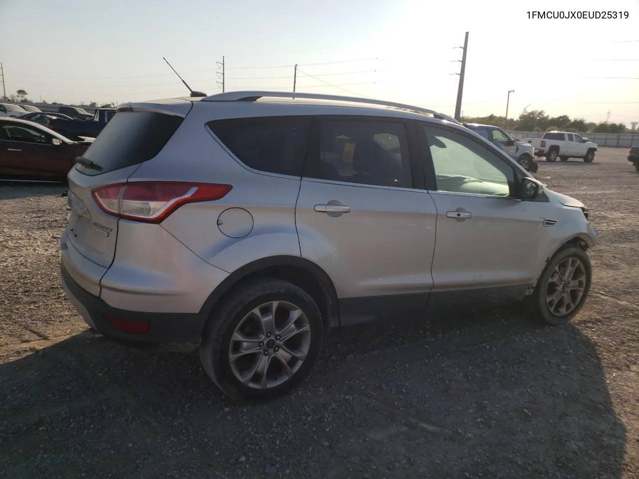 2014 Ford Escape Titanium VIN: 1FMCU0JX0EUD25319 Lot: 75213174