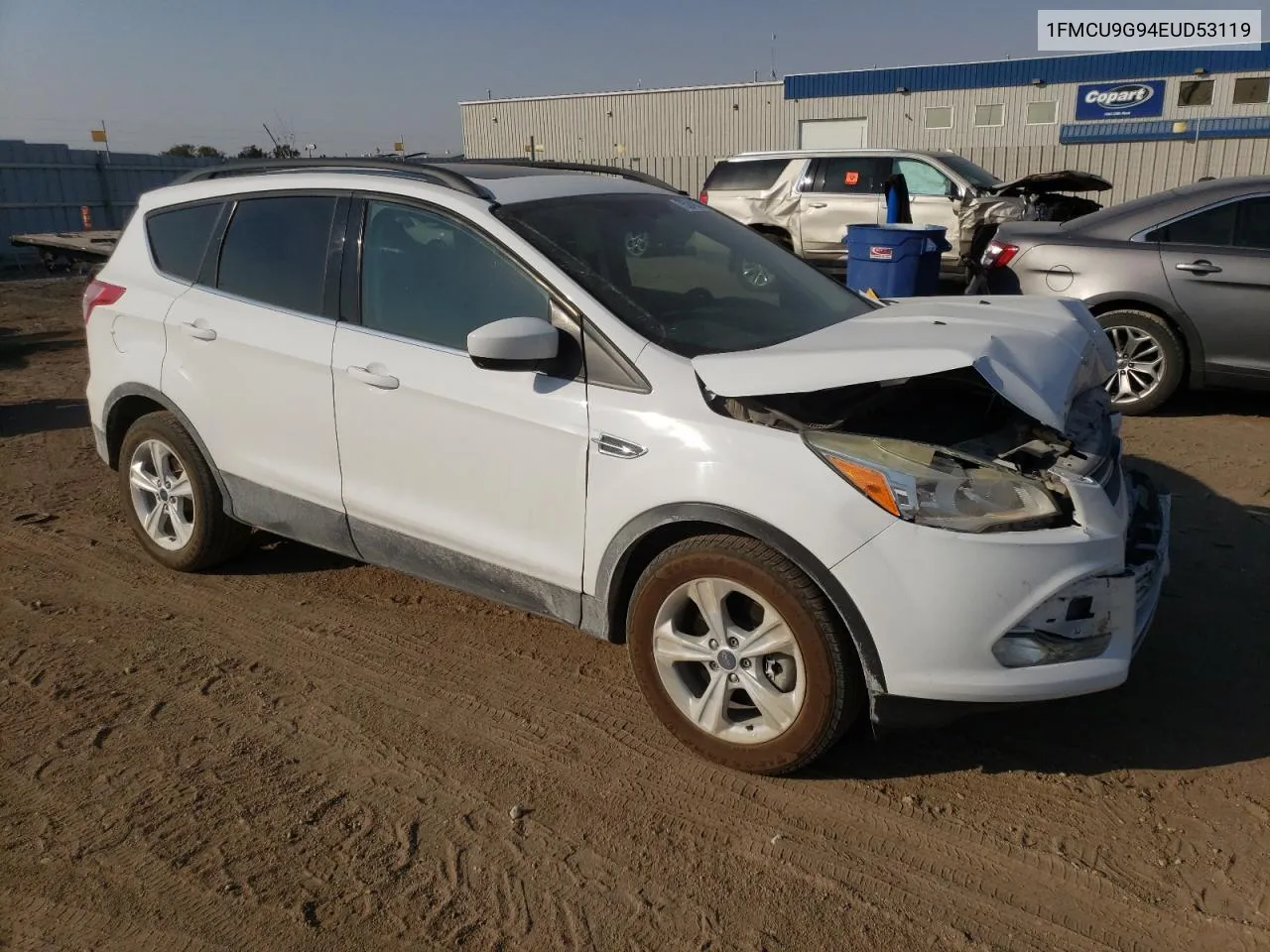 2014 Ford Escape Se VIN: 1FMCU9G94EUD53119 Lot: 75249074